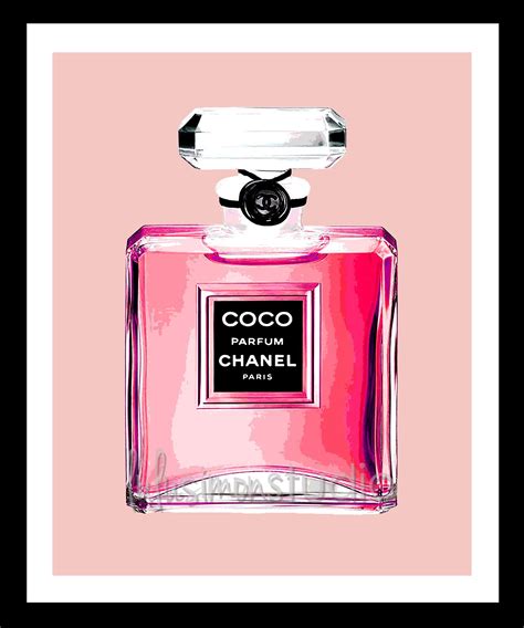 coco chanel perfume bottle print|coco chanel perfume online shopping.